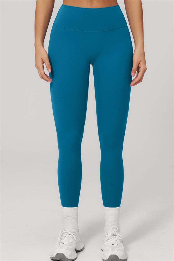 The Rapture Sports Bra Leggings 2-Piece Set featuring teal high-waisted leggings for comfort and performance.