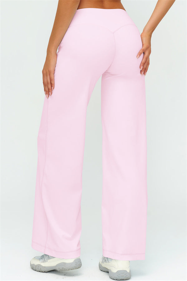 Twirl Zip Jacket Halter Tank Top & Straight‑Leg Pants Set | High-End 3‑Piece Activewear – Fitglutes
