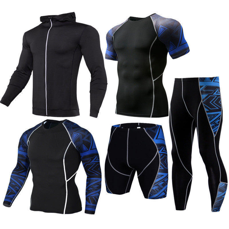 Sportswear quick-drying running suit collection featuring versatile and stylish athletic wear for active training.