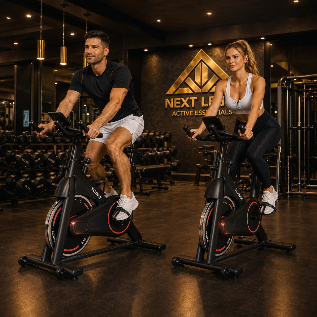 Exercise Bike – NLAE Magnetic Resistance Silent Indoor Cycling