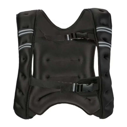Adjustable Weighted Training Vest for Running & Strength for Men & Women – Adjustable Load Training Vest for Running & Strength, back view of adjustable vest