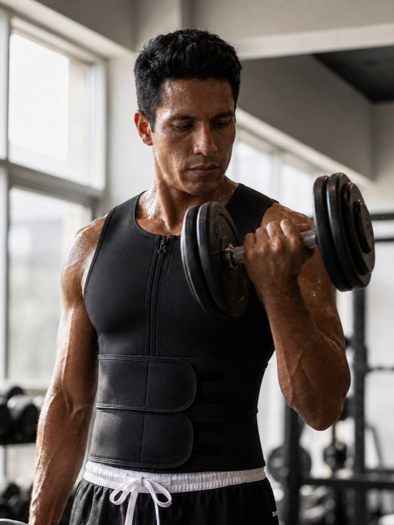 Neoprene Men's Shapers Sweat Vest for Men