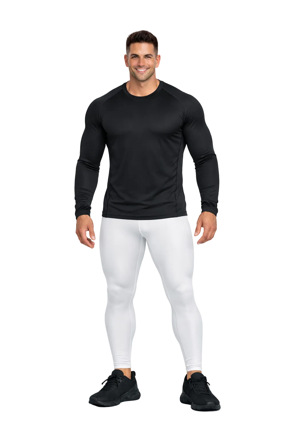 Men's Recovery Compression Tights – Quick-Dry Running Tights & Workout Leggings