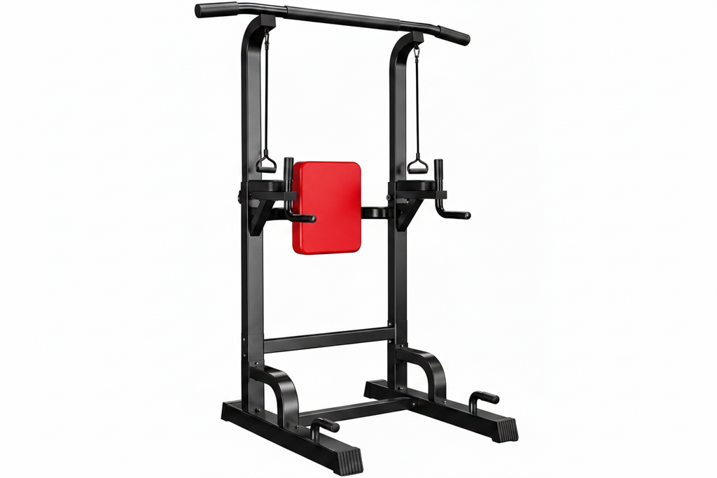 Heavy-duty 450LB Power Tower Pull-Up & Dip Station Home Gym