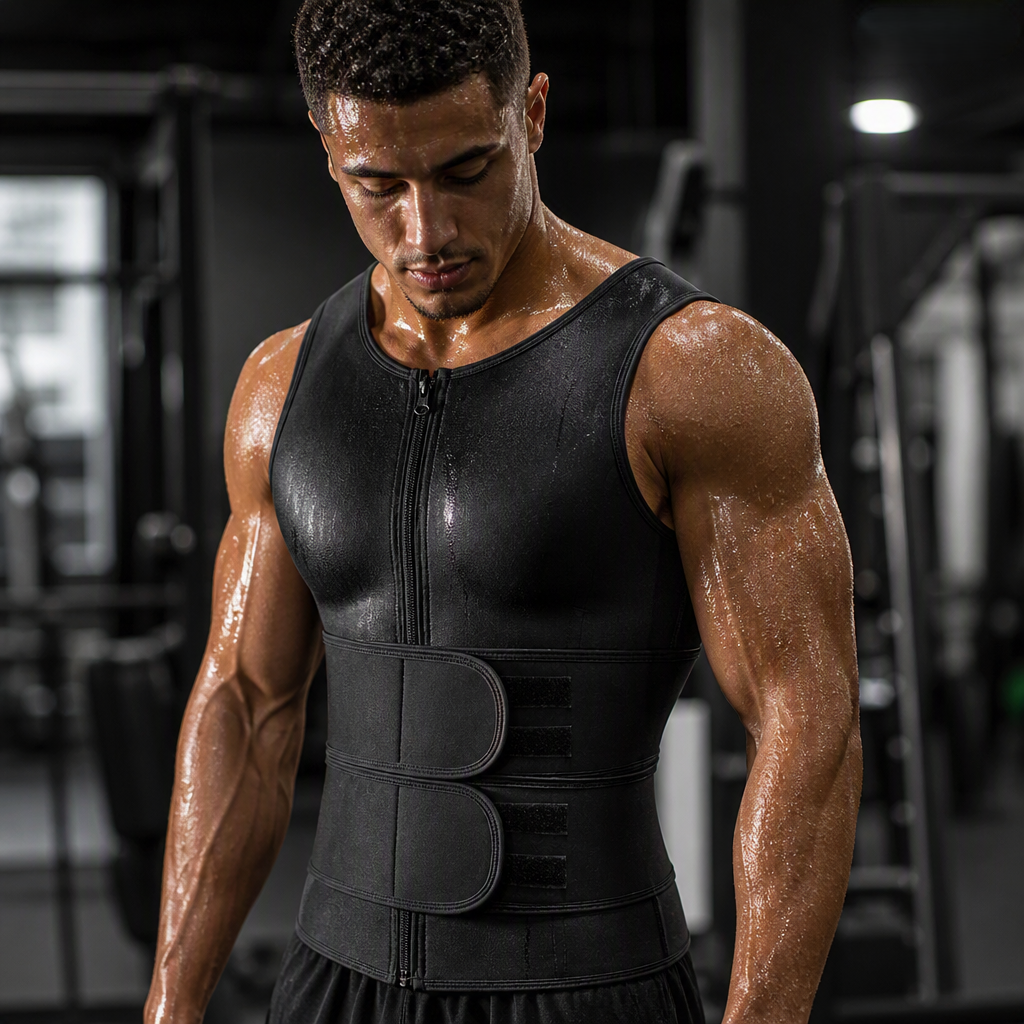 Neoprene Men's Shapers Sweat Vest for Men