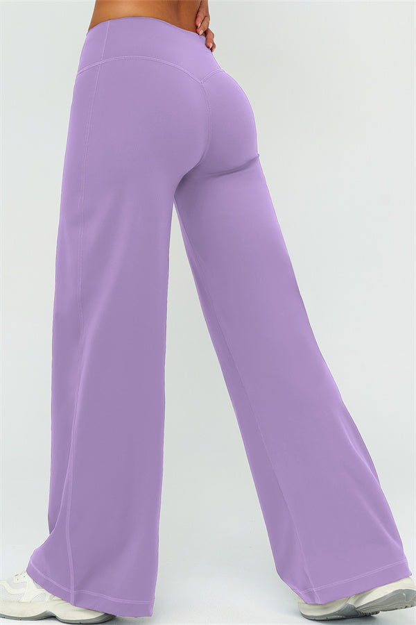 Twirl Zip Jacket Halter Tank Top & Straight‑Leg Pants Set | High-End 3‑Piece Activewear – Fitglutes