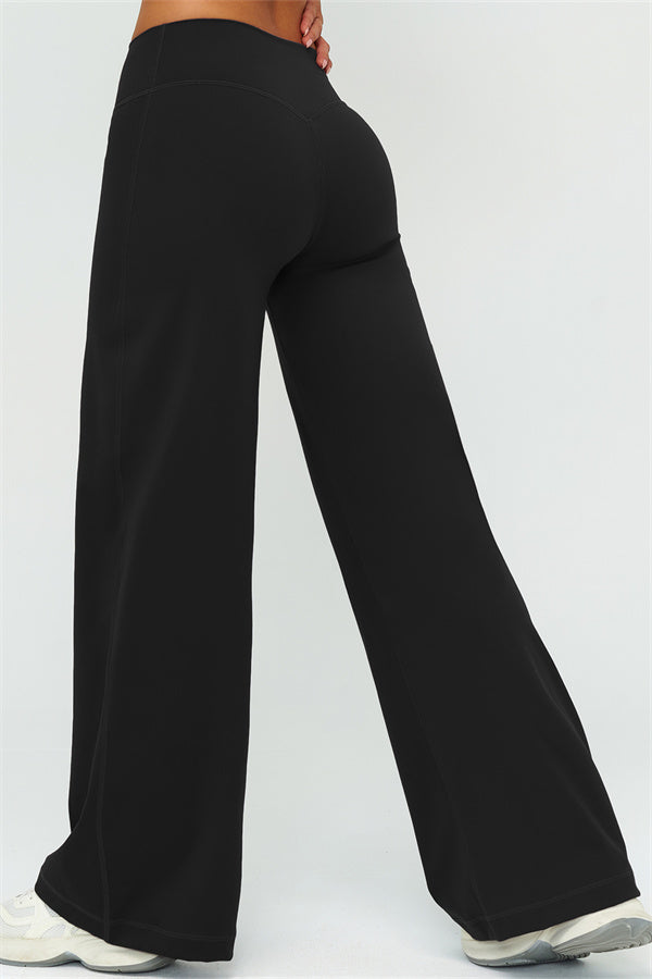 Twirl Zip Jacket Halter Tank Top & Straight‑Leg Pants Set | High-End 3‑Piece Activewear – Fitglutes