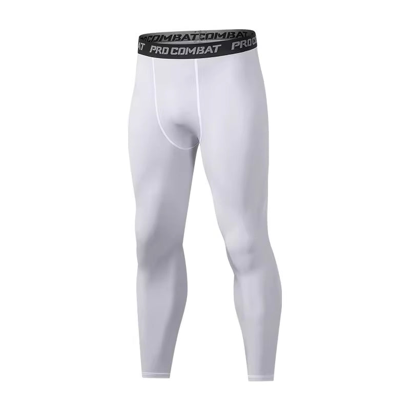 New Men'S Compression Pants Male Tights Leggings for Running Training Sport Fitness Quick Dry Fit Joggings Workout Trousers