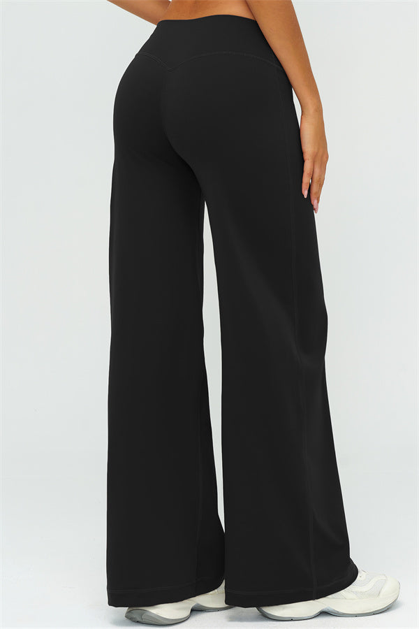 Twirl Zip Jacket Halter Tank Top & Straight‑Leg Pants Set | High-End 3‑Piece Activewear – Fitglutes