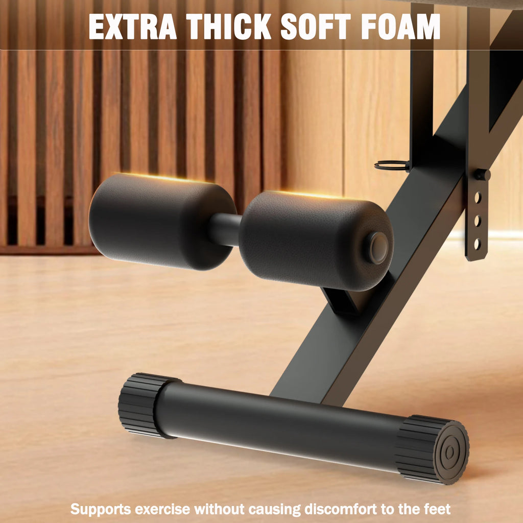Weight Bench for Full Body Workout Multifunctional Strength Training Dumbbell Bench Press Adjustable Foldable 1000 Lbs Capacity