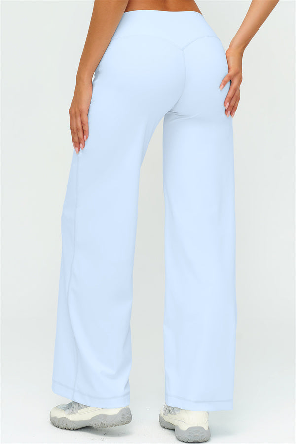 Twirl Zip Jacket Halter Tank Top & Straight‑Leg Pants Set | High-End 3‑Piece Activewear – Fitglutes