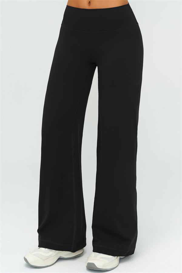 Twirl Zip Jacket Halter Tank Top & Straight‑Leg Pants Set | High-End 3‑Piece Activewear – Fitglutes