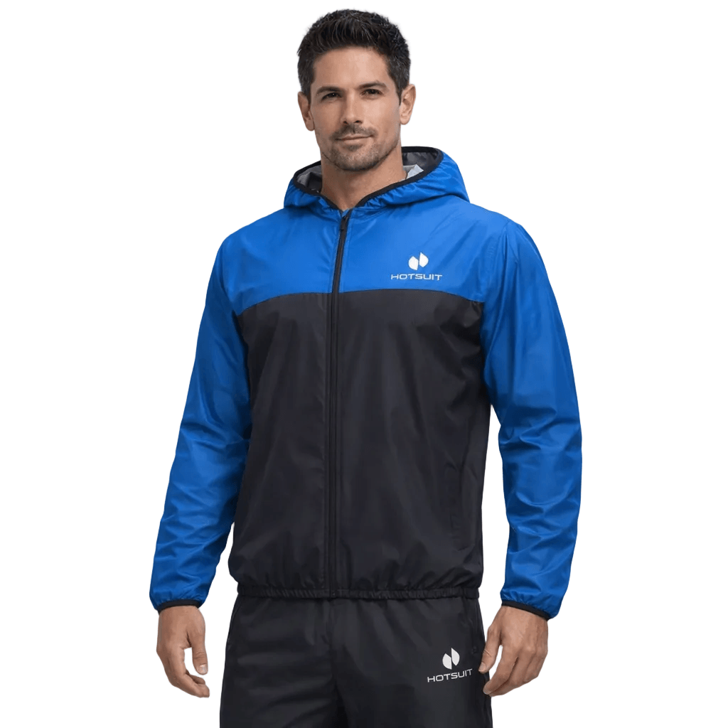 Men's Full Body Sauna Suit – Premium Sweat Suit for Gym & Cardio, designed for optimal heat retention during workouts.