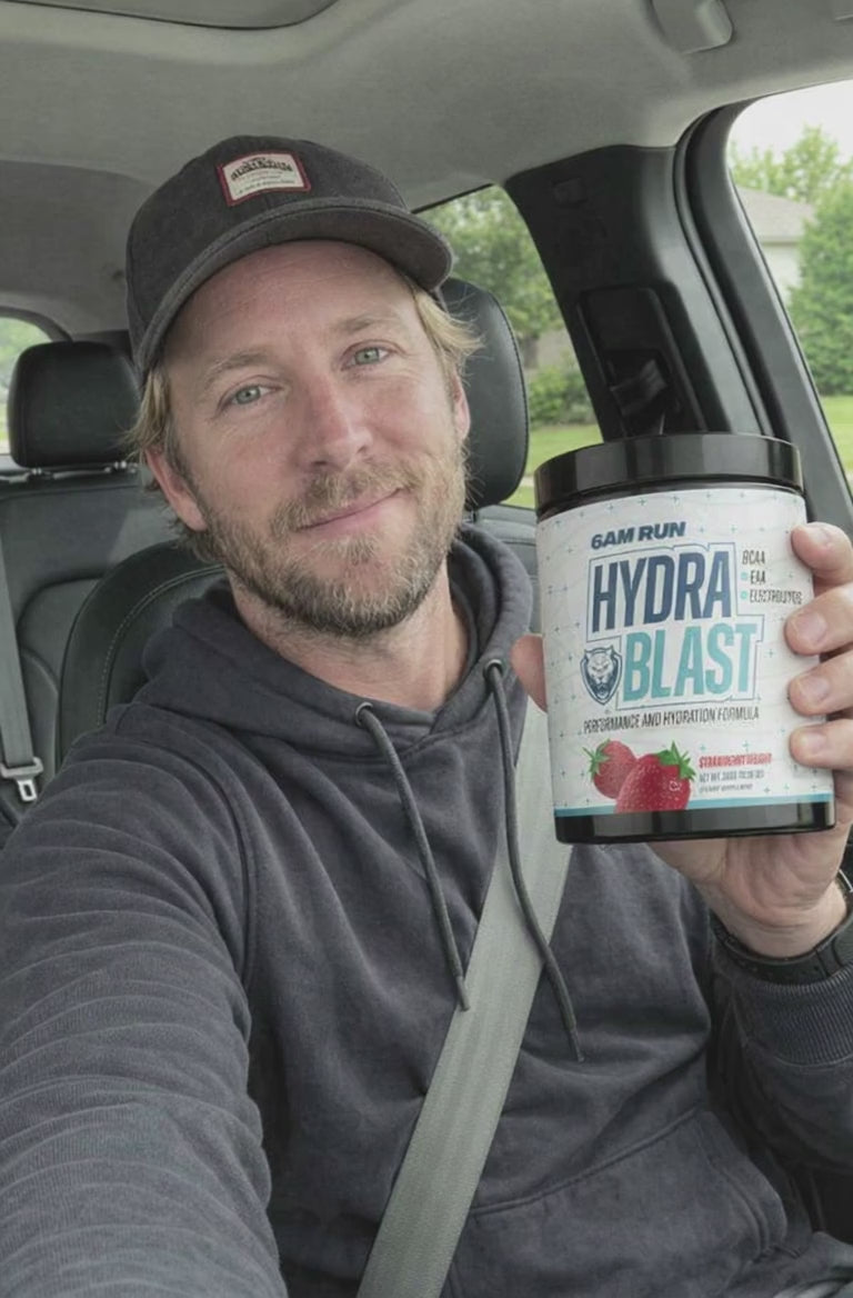 6AM RUN HYDRABLAST – Mistura Limpa de Hidratação com Eletrólitos
